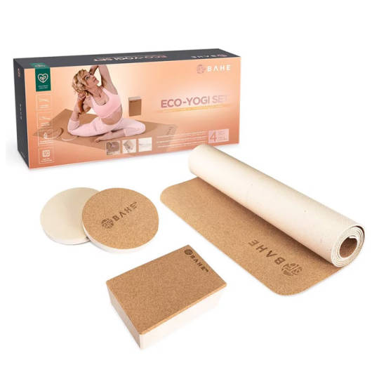 4-tlg. Eco-Yogi Yoga Set