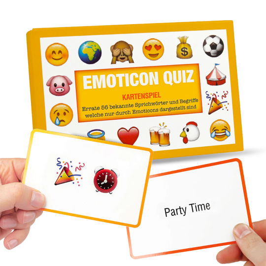 Emoticon Quiz - Kartenspiel