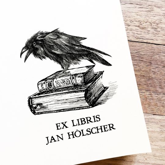 Außergewöhnliche Ex Libris Stempel für Leseratten