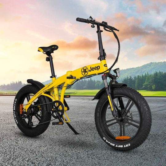 Jeep Fold FAT E-Bike mit einfachem Klappmechanismus