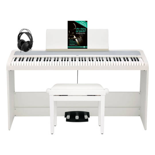 Korg B2SP WH Digitalpiano Deluxe Set in weiß