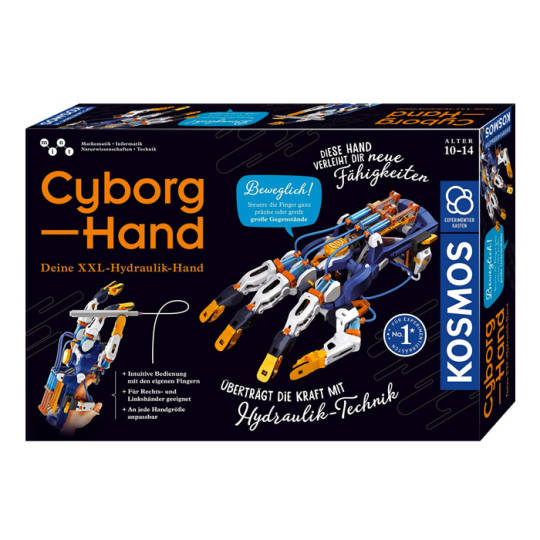 Kosmos Cyborg-Hand - hydraulische gesteuerte Roboter-Hand