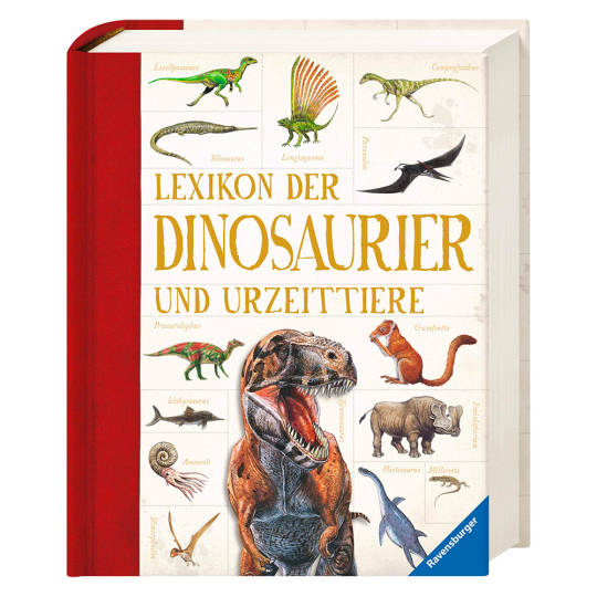 Lexikon der Dinosaurier und Urzeittiere - Standardwerk mit 500 Illustrationen