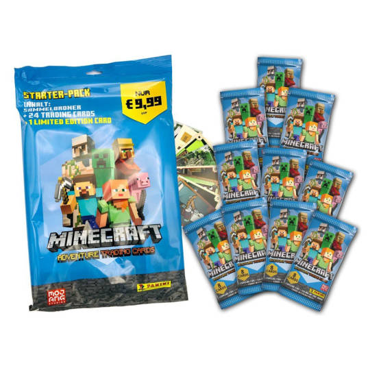 Minecraft Trading Cards im Starter-Bundle