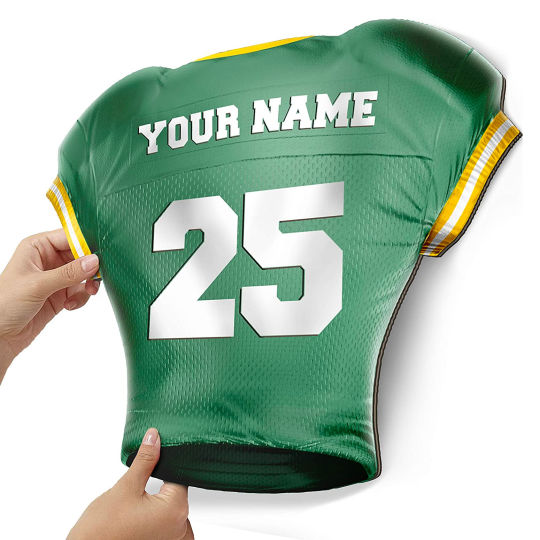 Personalisierbare Trikotlampe im Look des NFL Lieblingsteams