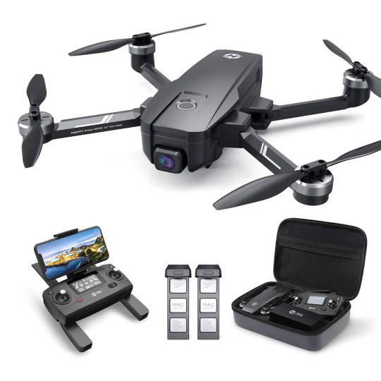 Profi Drohne mit 4K Anti-Shake-Kamera, 2 Akkus und langer Flugzeit