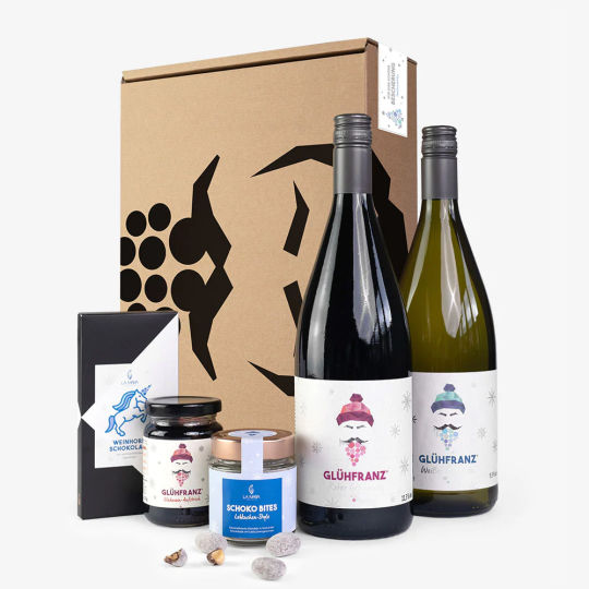 Schorlefranz Geschenkboxen mit fruchtigem Punsch oder Glühwein