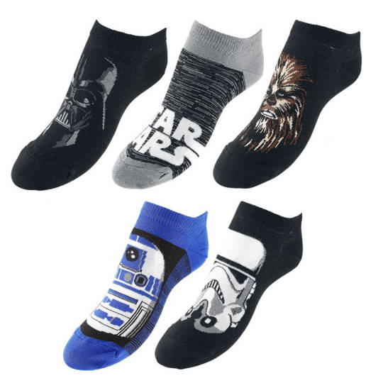 Star Wars Characters Socken im 5er-Set
