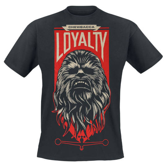 Star Wars Episode 7 - The Force Awakens - Loyalty T-Shirt in schwarz