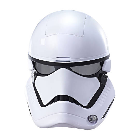 Stormtrooper Maske mit Stimmenverzerrer