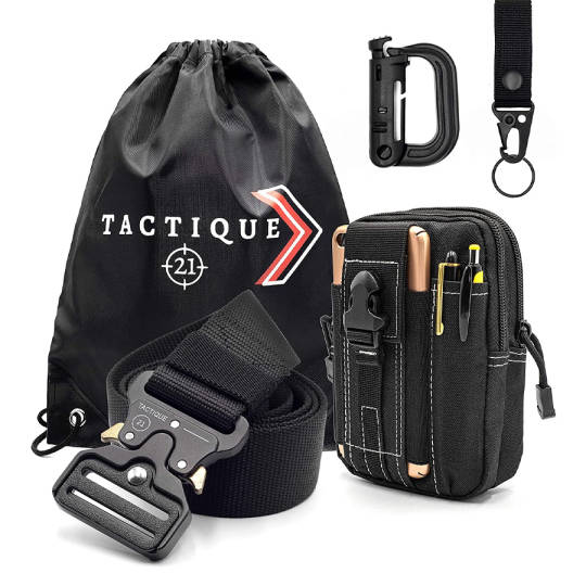 Taktischer Gürtel mit praktischer Gürteltasche