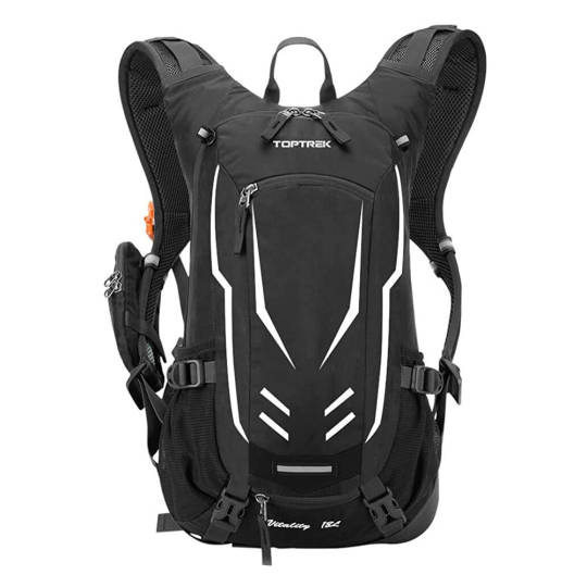 Ultraleichter MTB Trinkrucksack mit Helmabdeckung