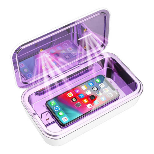 UV-C LED Sterilisatorbox für Mobiltelefone