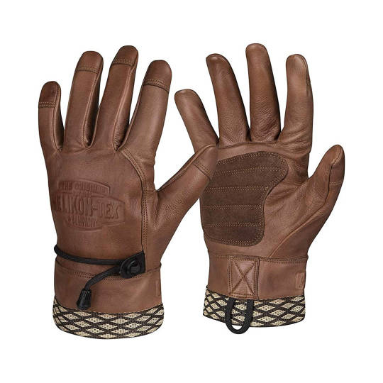 Helikon-Tex Woodcrafter Handschuhe aus 100% Rindsleder mit verstärkter Innenseite